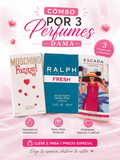 Combo  x 3 perfumes dama