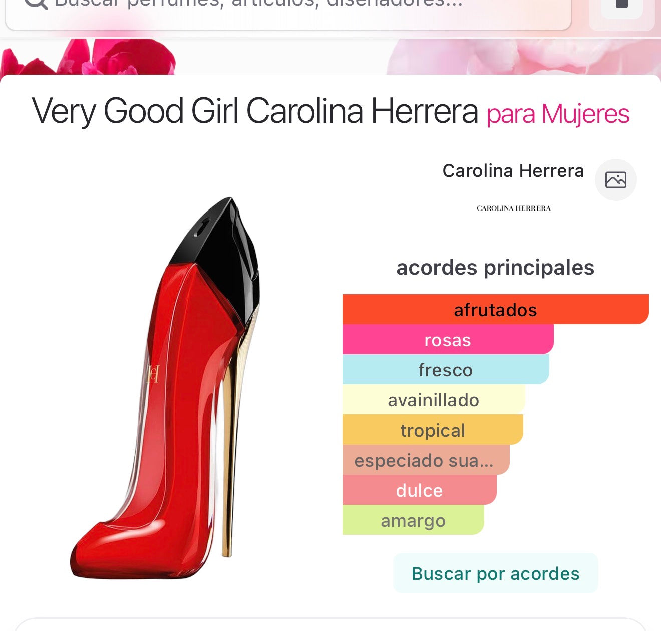 Good girl red  CH